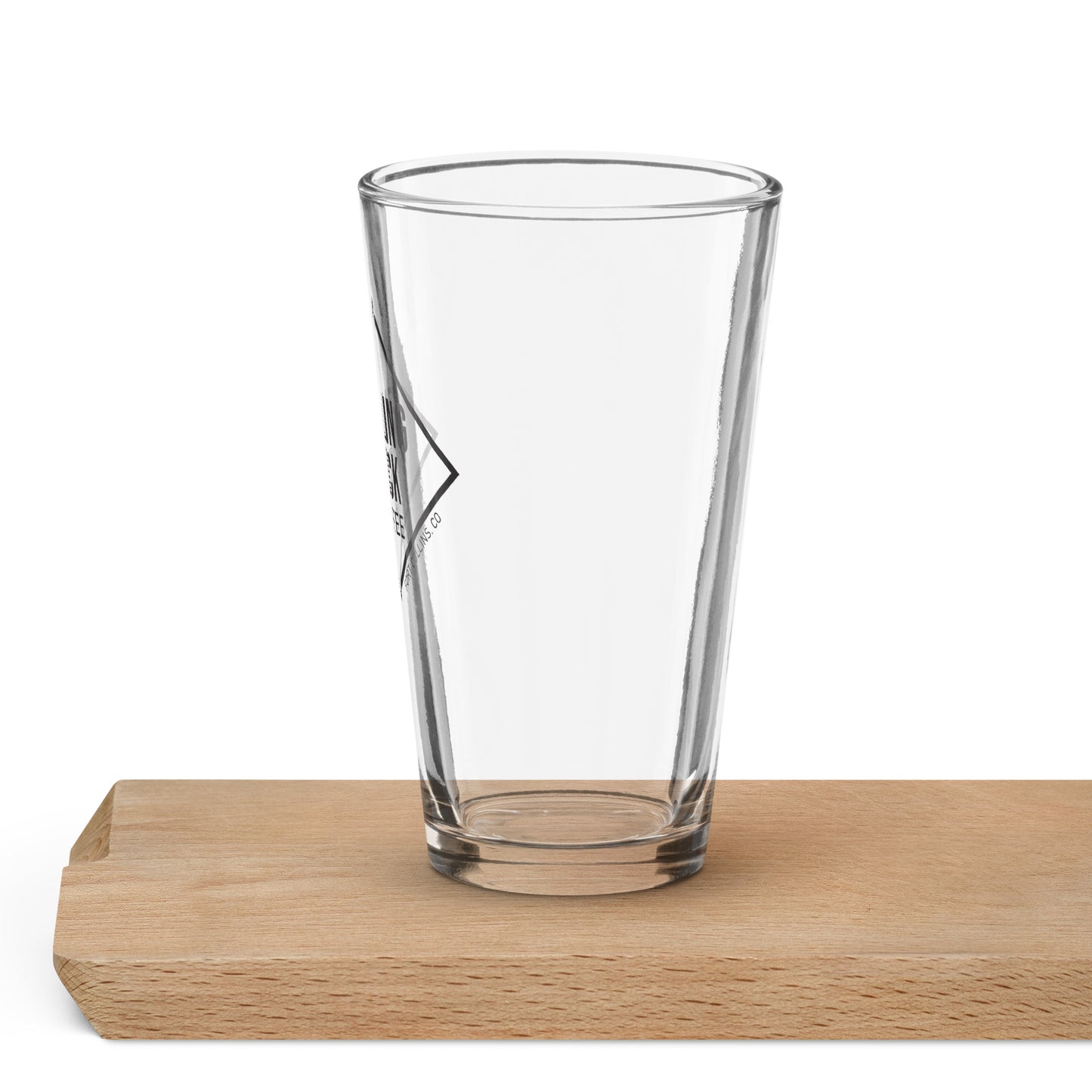 Falling Rock Coffee Pint Glass