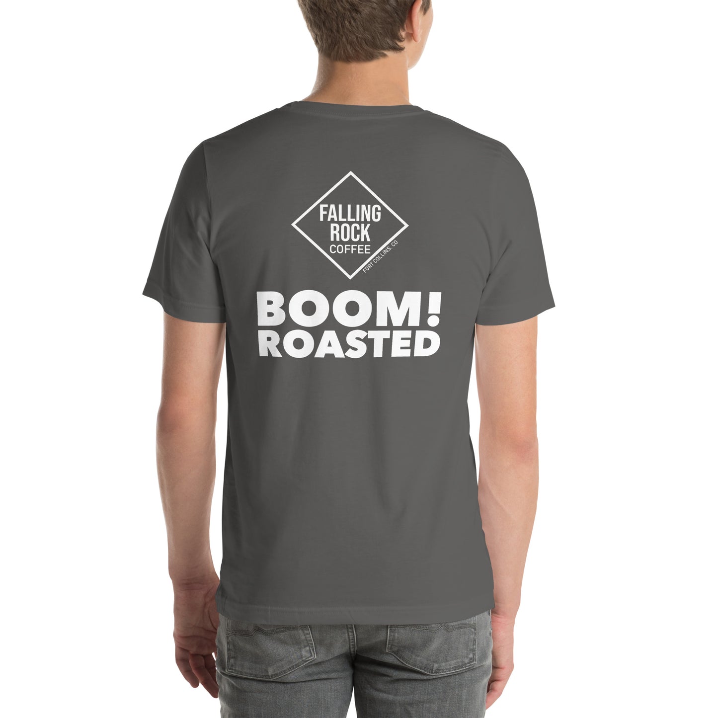 Falling Rock Coffee Boom! Roasted Tee