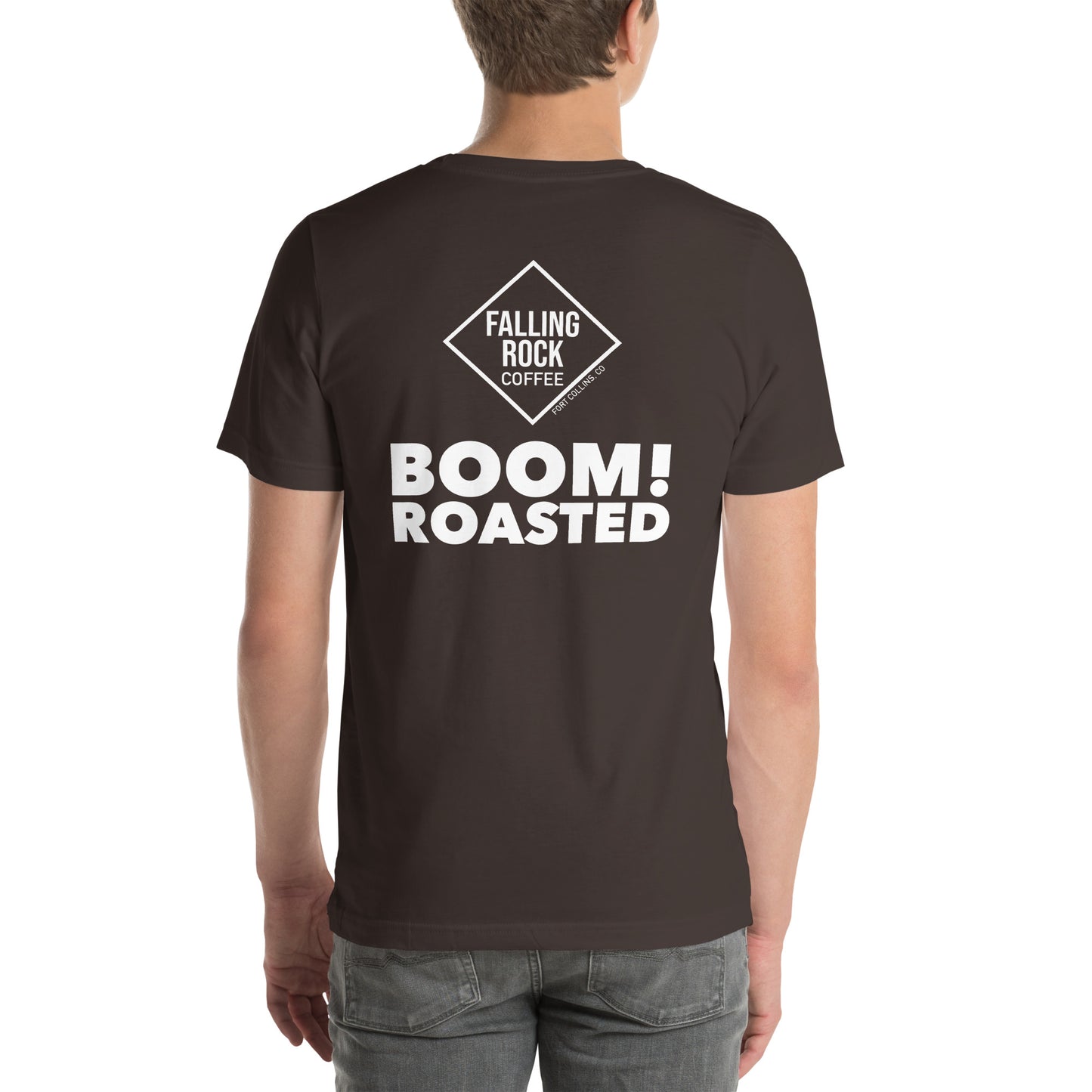 Falling Rock Coffee Boom! Roasted Tee