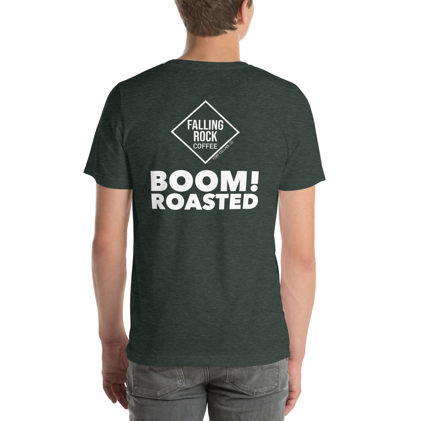 Falling Rock Coffee Boom! Roasted Tee